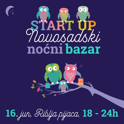 Други „Start up“ ноћни базар на Рибљој пијаци, 16. јуна