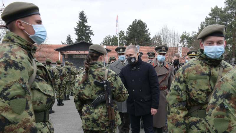 Stefanović: Povišena borbena gotovost jedinica Vojske Srbije u garnizonima Raška i Novi Pazar