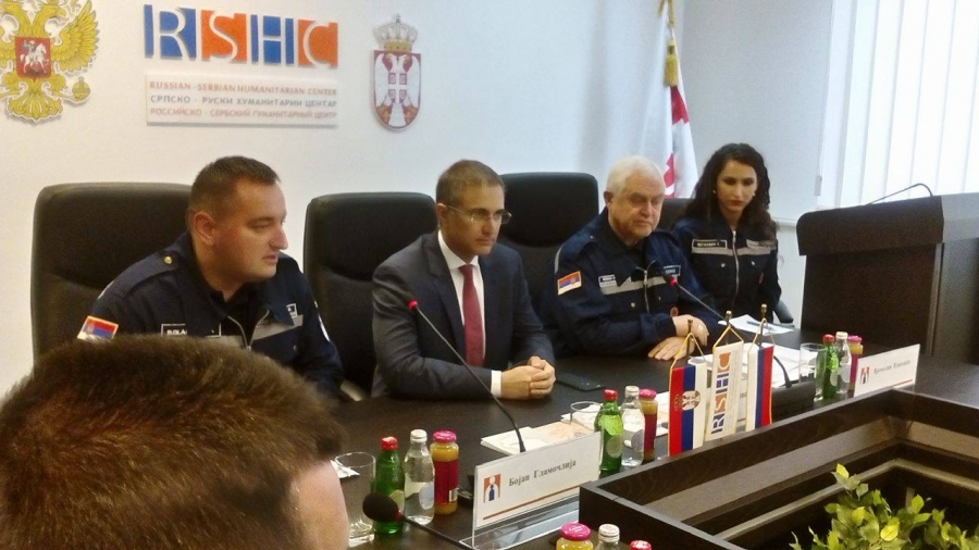Stefanović: Rusko-srpski humanitarni centar objedino sve službe spašavanja