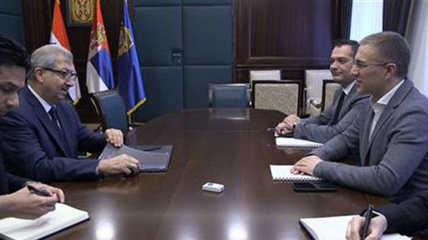 Stefanović sa ambasadorom Iraka o budućoj saradnji