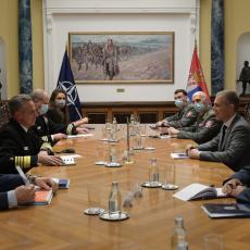 Stefanović sa komandantom Združenih snaga: Razgovarao o saradnji Ministarstva odbrane sa NATO
