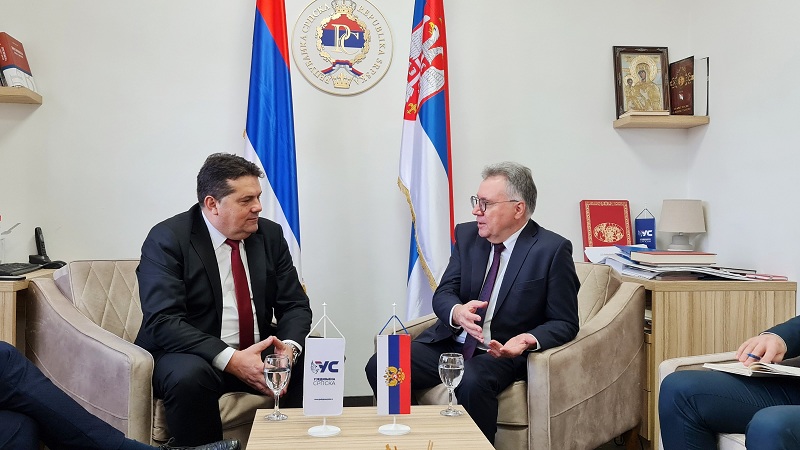 Stevandić i Kalabuhov razgovarali o političkoj situaciji u Republici Srpskoj i BiH