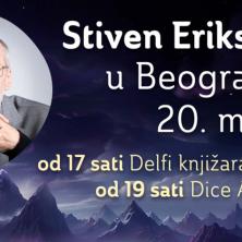 Stiven Erikson u Beogradu 20. maja