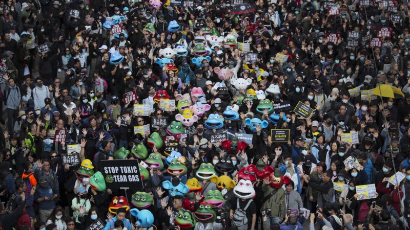 Stotine hiljada ljudi na novom protestu u Hong Kongu