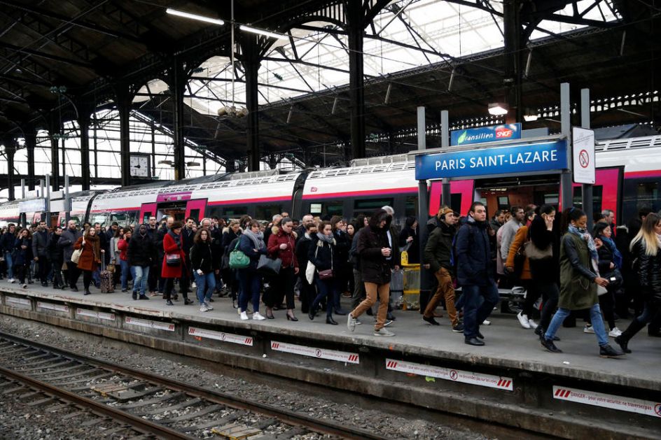 Štrajk željezničara u Francuskoj