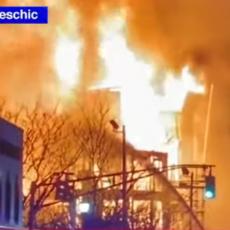 Strašan požar u Nju Džerziju: Vetar oduvao plamen, gorele zgrade s obe strane ulice