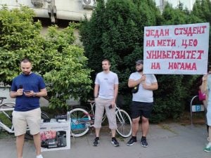 Student koji je ispitivan u policiji: Represija i targetiranje studenata neće proći bez odgovora