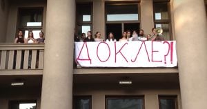 Studenti Pravnog traže izbore i pravdu: „Od Univerziteta ste napravili metu“ (VIDEO)