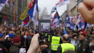 Studenti traže izbore na protestu u Beogradu