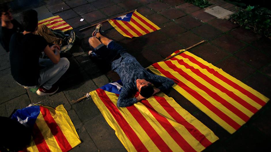Studenti u Barseloni protestuju zbog sprečavanja referenduma