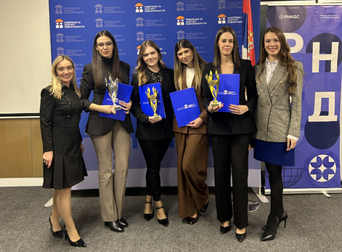 Studentkinje niškog Pravnog najbolje u simulaciji suđenja „Osudi diskriminaciju“