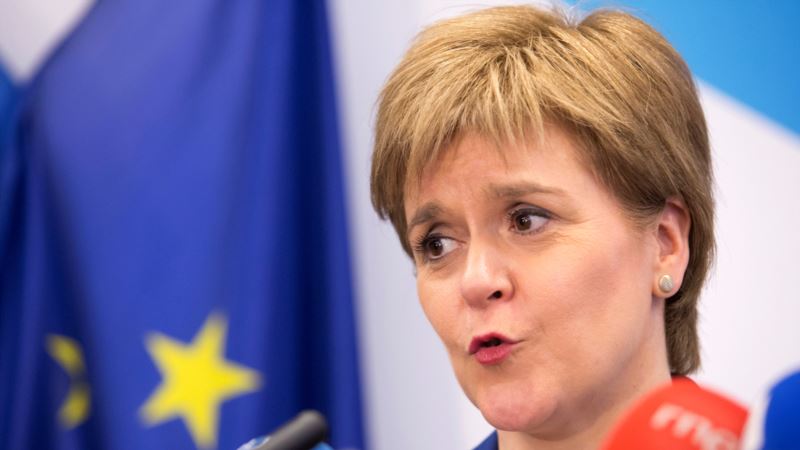 Sturgeon traži stav parlamenta Škotske prije Brexita