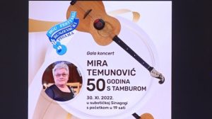 Subotica: Koncert Mire Temunović – 50 godina s tamburom
