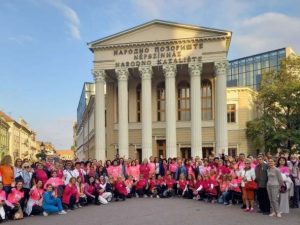 Subotica: Šetnja u znak podrške osobama obolelim od karcinoma dojke