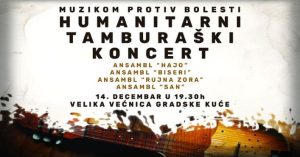 Subotica: U Velikoj većnici humanitarni tamburaški koncert „Muzikom protiv bolesti“