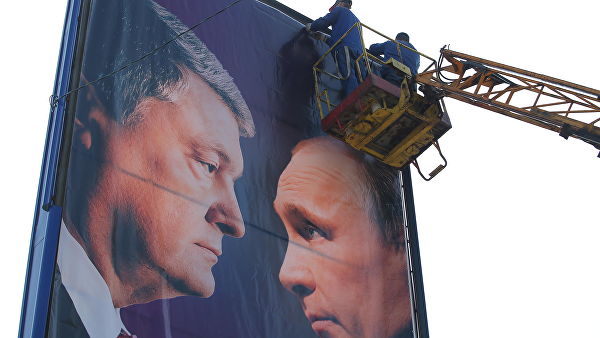 Sud u Kijevu odbio tužbu prema Porošenku zbog bilborda sa fotografijom Putina