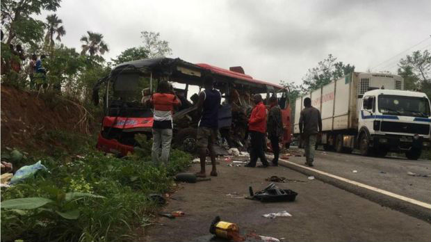 Sudar dva autobusa u Gani, više od 50 mrtvih