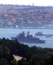 Sudar grčkog i turskog ratnog broda
