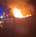 Sudar kod Vladimirovaca: Poginule tri osobe, vozilo se zapalilo nakon nesreće
