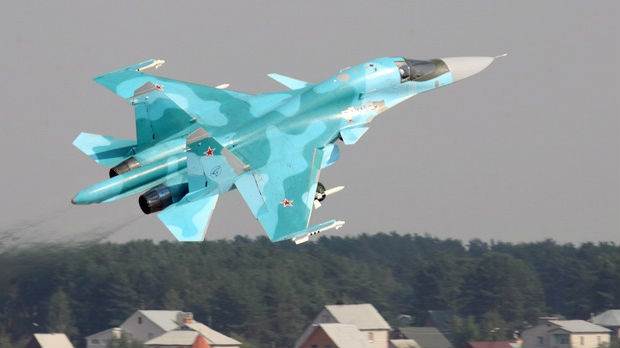 Sudar suhoja Su-34, obe letelice bezbedno sletele