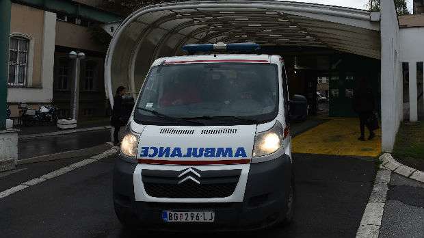 Sudar u Beogradu, povređen muškarac