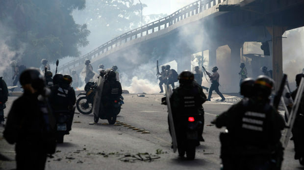 Sukobi na protestima u Venecueli