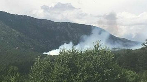 Šumski požar kod Makedonskog Broda