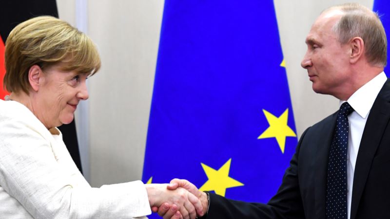 Susret Merkel i Putina u Berlinu 18. augusta