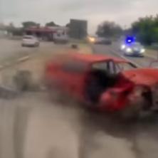 Suvozač (36) poginuo u udesu kod Smedereva: Automobil prepolovljen, stvari rasute po putu - detalji teške saobraćajne nesreće (VIDEO)