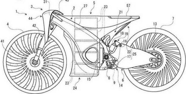 Suzuki sprema hibridni motocikl