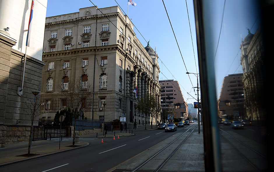 Švajcarci (od)blokirali centar Beograda