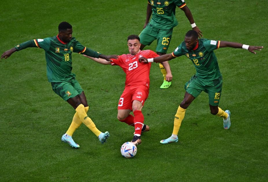 Grupa G: Minimalac Švajcarske protiv Kameruna