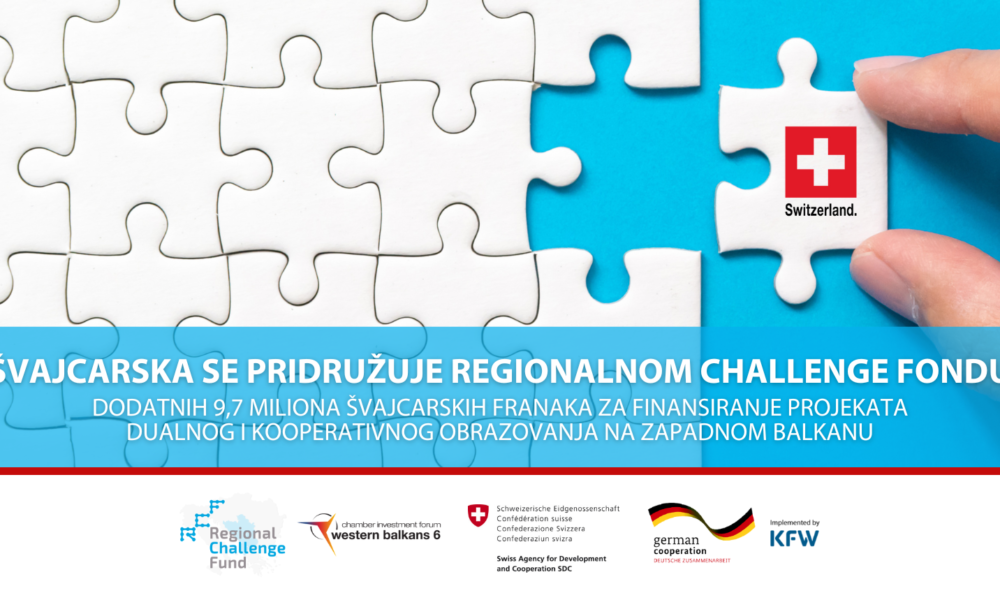 Švajcarska se pridružuje regionalnom Challenge Fondu