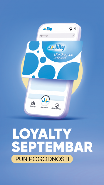 Svake nedelje novi popust: Septembar pun pogodnosti u Lilly drogerijama za članove Loyalty kluba!