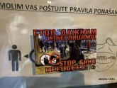 Sve više postera u Beogradu usmerenih protiv migranata FOTO