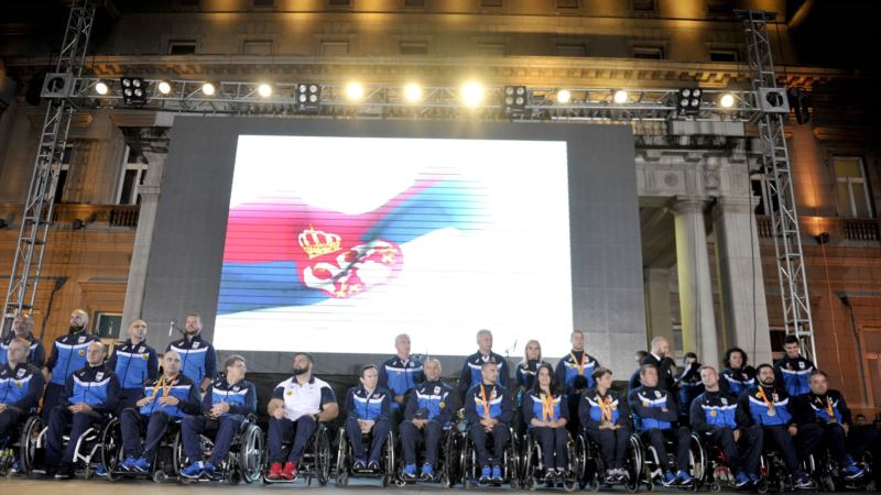 Svečani doček paraolimpijaca u Beogradu