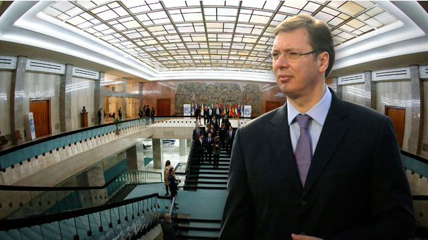 Svečani prijem predsednika Republike Srbije Aleksandra Vučića