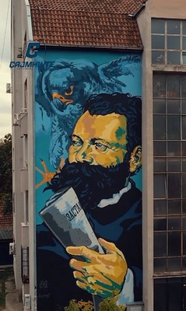 Svetozar Miletić dobio mural i u ulici Novosadskog sajma 