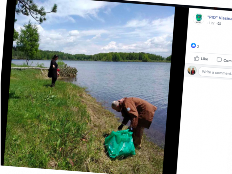 Svetski dan zaštite životne sredine obeležili čišćenjem priobalja Vlasinskog jezera