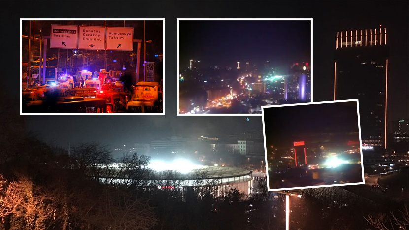 TERORISTIČKI NAPAD U ISTANBULU: Ovo je momenat kada je eksplozija odjeknula kod stadiona Bešiktaša (VIDEO)
