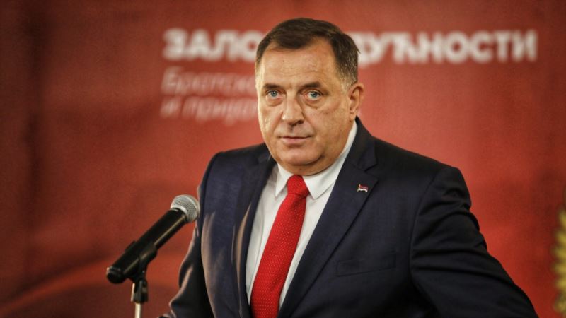 TI BiH: Odbijena krivična prijava protiv  Dodika zbog prijetnji tokom izborne kampanje iz 2018. godine
 
 