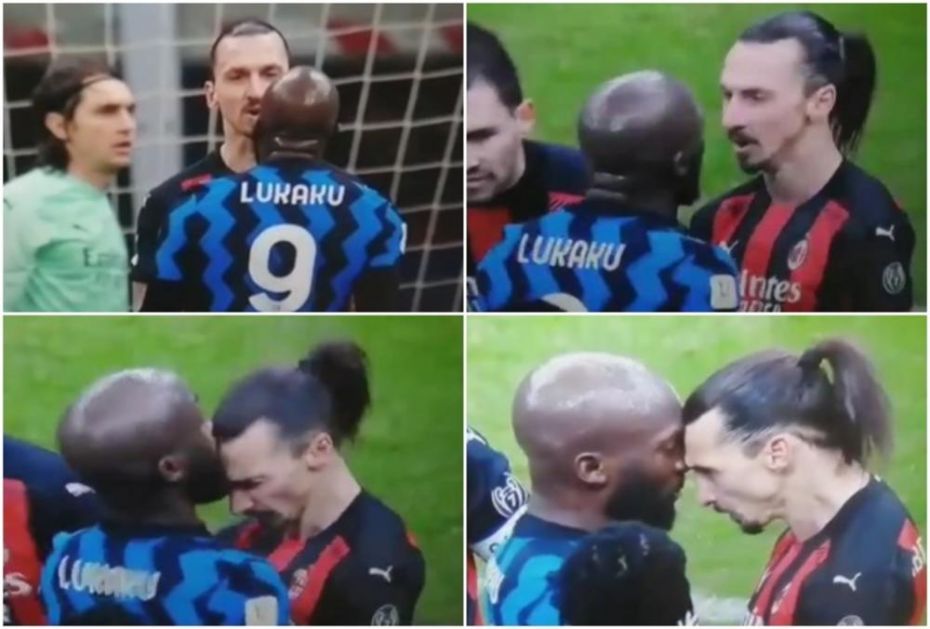 TI SI ČISTO GO*VNO! Opšta ludnica u Milanu: Zlatan i Lukaku sve IZVREĐALI kao najveći neprijatelji! Za dlaku izbegnuta tuča VIDEO