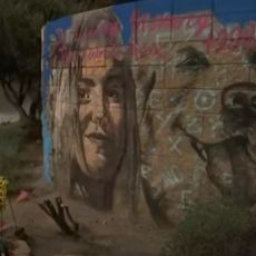 TINA JE ZBOG BAHATOG SPORTISTE ŽIVA IZGORELA U AUTOMOBILU: U Las Vegasu osvanuo njen mural - jedan detalj slama srce (FOTO/VIDEO)