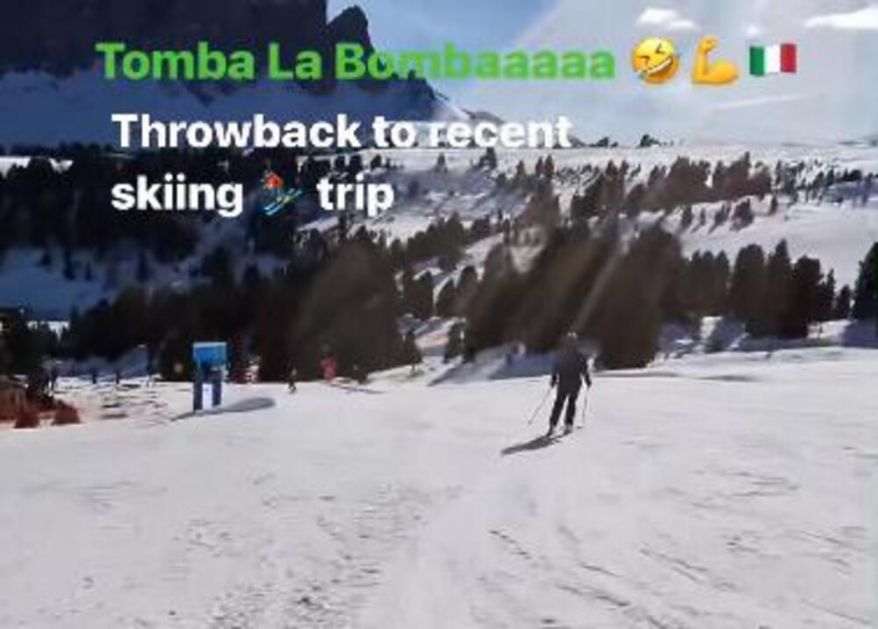 TOMBA LA BOMBAAA! Novak podelio HIT snimak sa skijanja! Instagram se usijao!