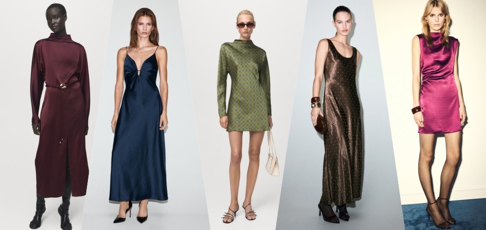 TOP 10 satenskih haljina iz Manga koje će obilježiti sezonu