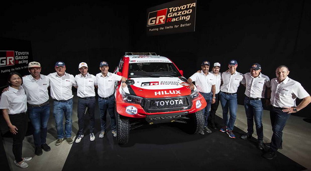 TOYOTA GAZOO Racing najavljuje 2020 Dakar Rally tim