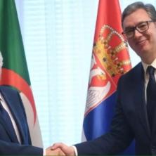 TRADICIONALNO PRIJATELJSTVO I VIŠEDECENIJSKA SARADNJA Predsednik Vučić razgovarao sa šefom diplomatije Alžira (FOTO)