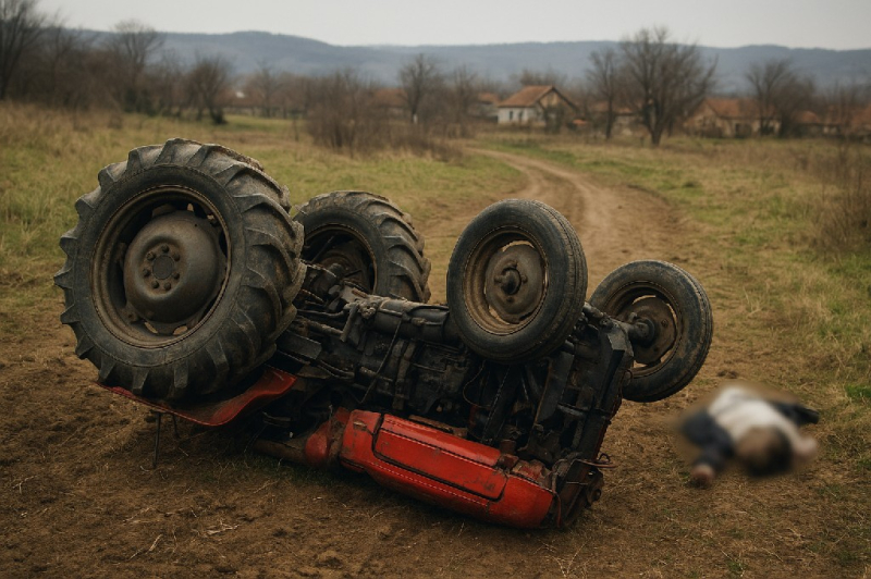 TRAGEDIJA KOD VRANJA: Prevrnuo se traktor, poginula žena