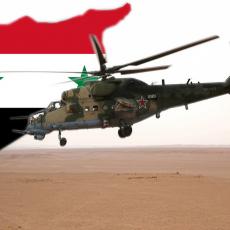 TRAGEDIJA NADOMAK DAMASKA! Srušio se sirijski jurišni helikopter, poginuo pilot, ima ranjenih (FOTO)