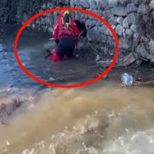 TRAGIČAN KRAJ POTRAGE: Telo nastradalog mladića izvučeno iz reke (VIDEO)